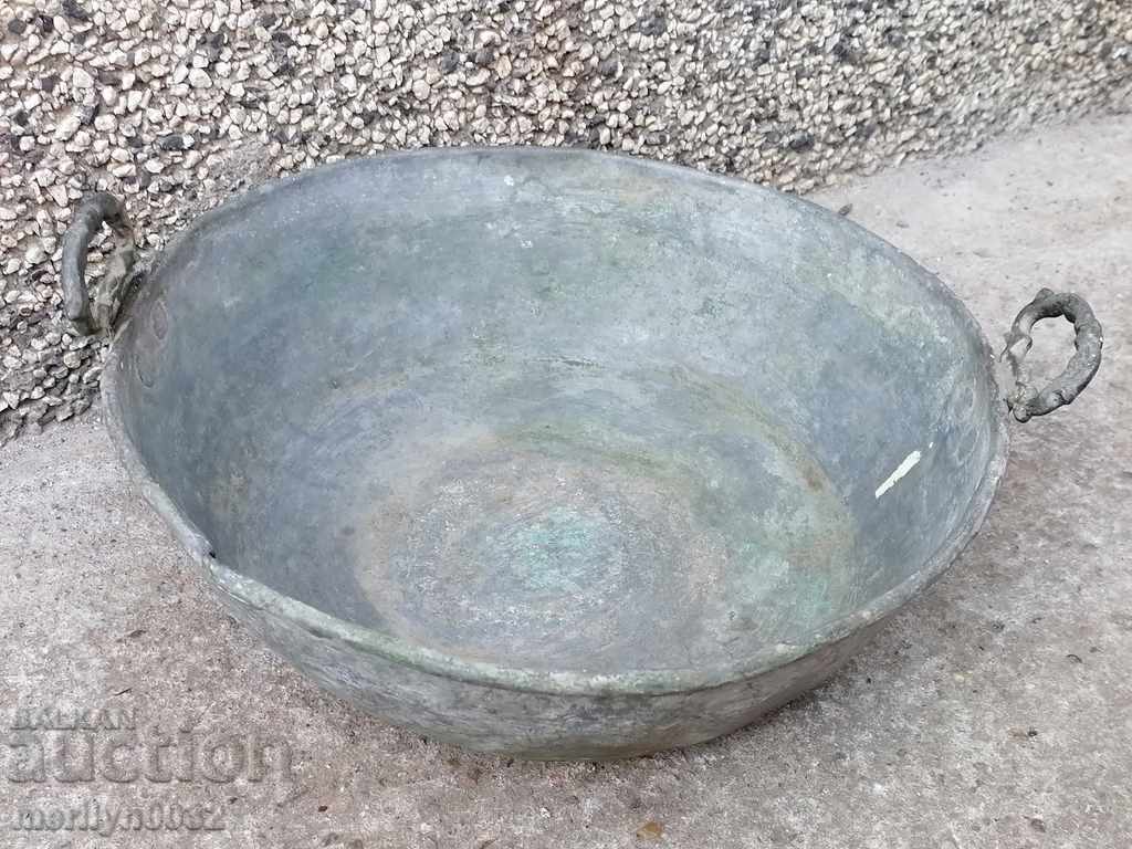 Old copper tray copper copper copper with price 98.00 BGN | € 50.11 Old copper tray copper copper copper with price 98.00 BGN | € 50.11