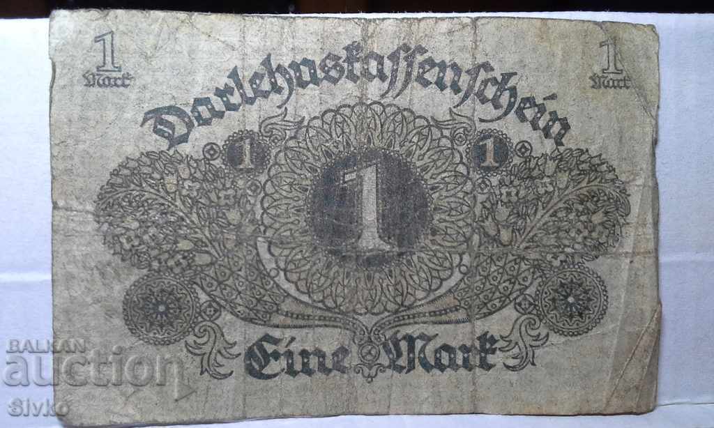 Banknote Germany 1 stamp 1920 - 2 with price 4.99 BGN | € 2.55 Banknote Germany 1 stamp 1920 - 2 with price 4.99 BGN | € 2.55