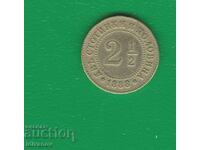2 1/2 Cents - 1888 - 2