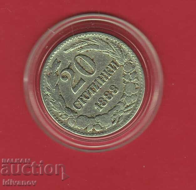 20 de cenți - 1888 -1