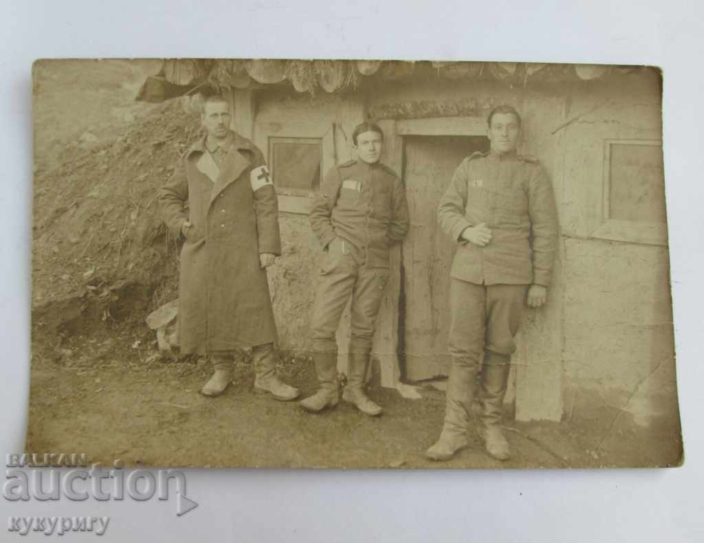 Fotografie militară veche foto paramedicul primului război mondial