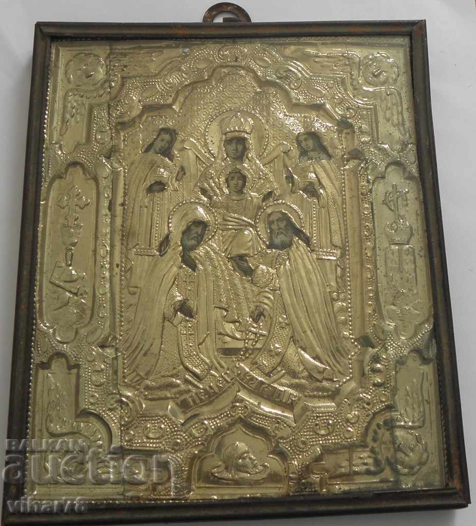 VERY OLD AND BEAUTIFUL RUSSIAN ICON