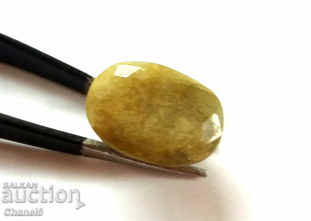 NATURAL YELLOW-GREEN Beryl - Oval - 5.70 carats (302) with price 14.00 BGN | € 7.16 NATURAL YELLOW-GREEN Beryl - Oval - 5.70 carats (302) with price 14.00 BGN | € 7.16