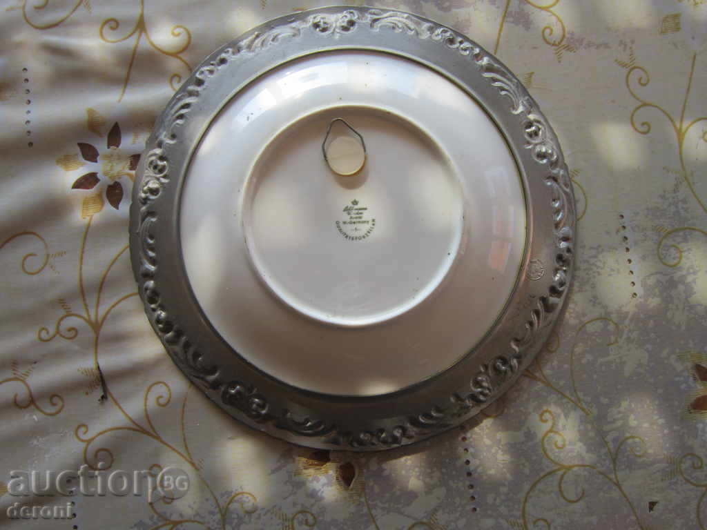 Παράδοση Απίστευτο γερμανικό σημάδια πιάτο πορσελάνης πορσελάνης Παράδοση Απίστευτο γερμανικό σημάδια πιάτο πορσελάνης πορσελάνης