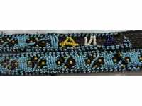 belt with beads
