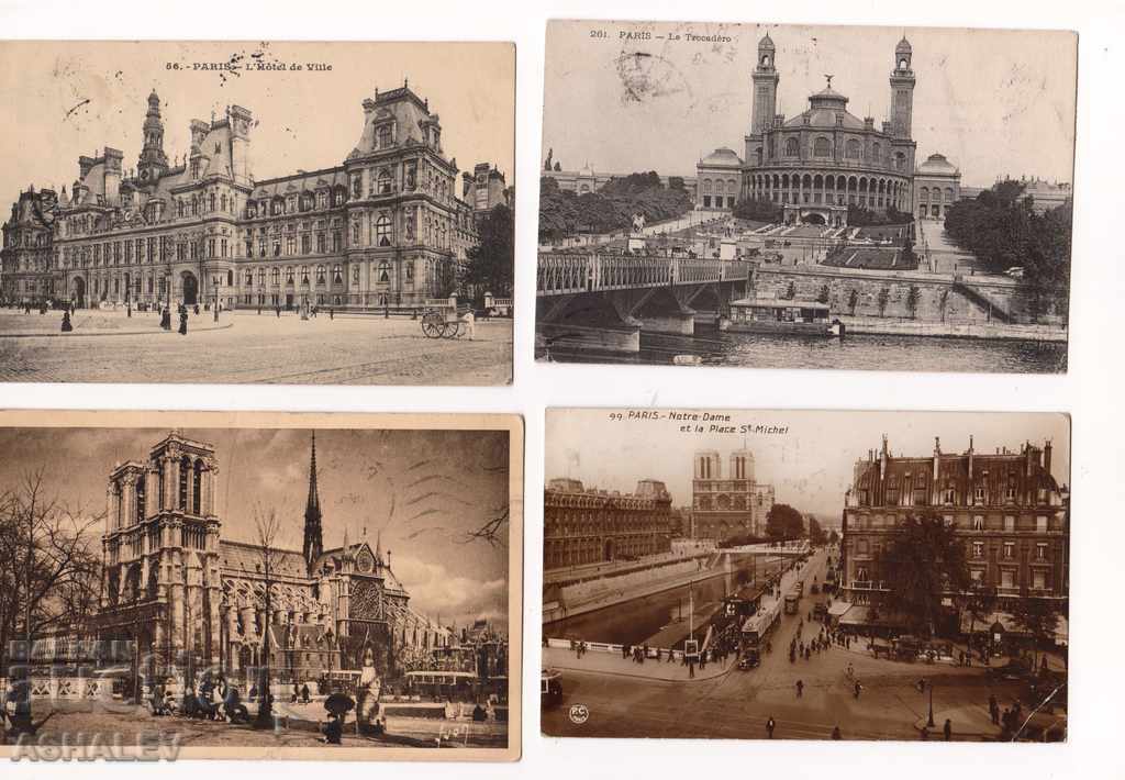 4 Γαλλία - Παρίσι / ταξίδεψε 1907/10/25/36