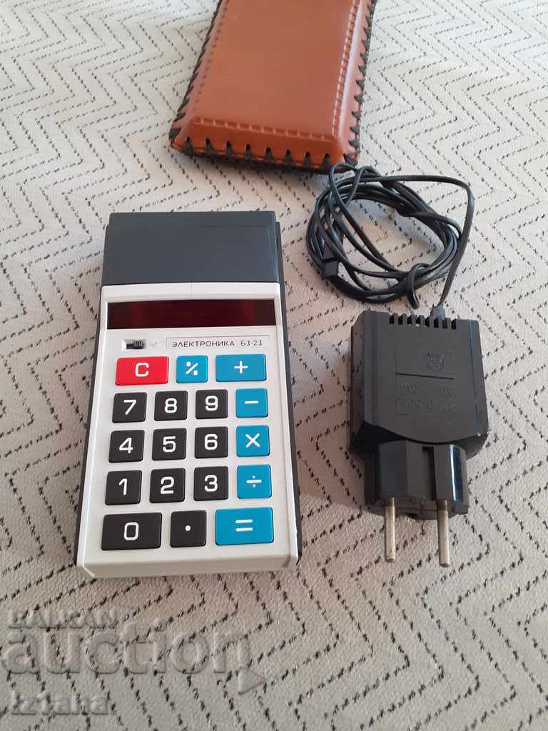 Old calculator Electronics B3 23 with price 50.00 BGN | € 25.56 Old calculator Electronics B3 23 with price 50.00 BGN | € 25.56