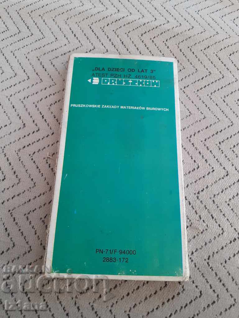 Old colored pencils Kredek Pastele with price 32.00 BGN | € 16.36 Old colored pencils Kredek Pastele with price 32.00 BGN | € 16.36