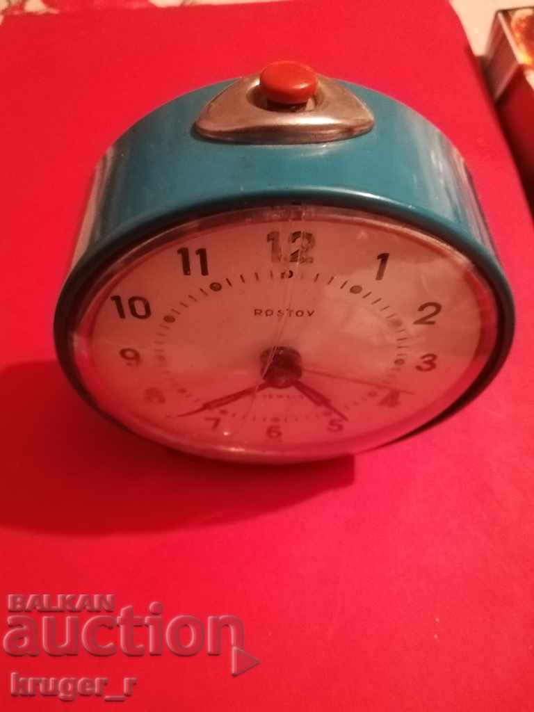 Auction  Alarm clock ROSTOV