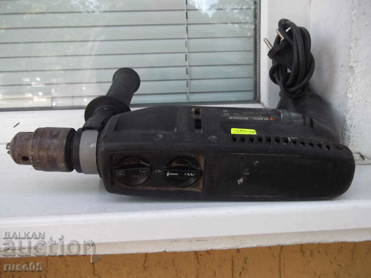 Drill "BLACK & DECKER - BD 250" working with price 40.00 BGN | € 20.45 Drill "BLACK & DECKER - BD 250" working with price 40.00 BGN | € 20.45