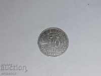 10 цента 1892г. Цейлон