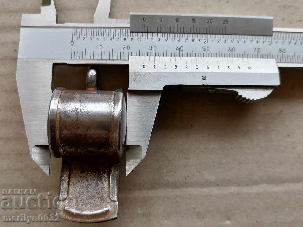 Old metal police whistle - 7