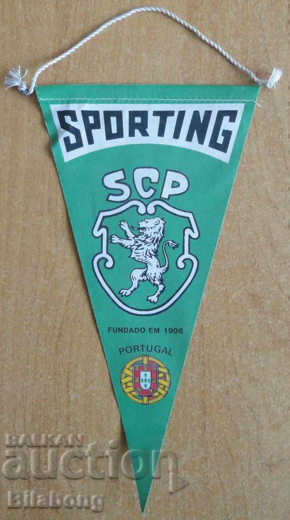 Steagul de fotbal Sporting (Lisabona).
