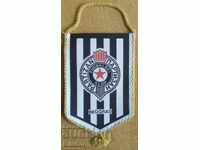 Football flag Partizan (Belgrade)