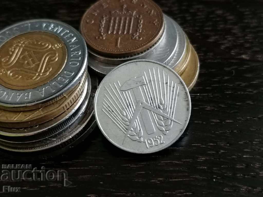 Coin - Germany - 10 pfennigs 1952; series A with price 1.85 BGN | € 0.95