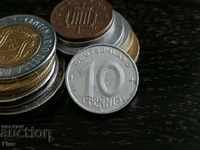Νόμισμα - Γερμανία - 10 pfennigs 1952; σειρά Α