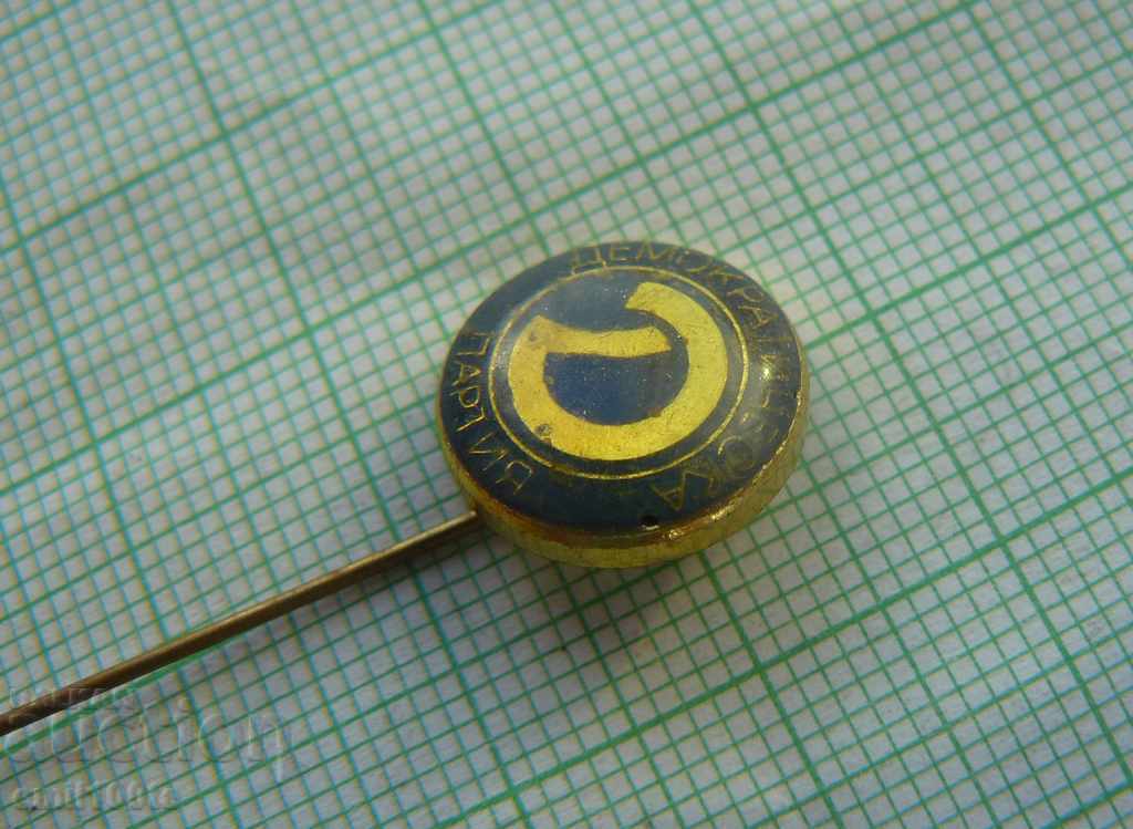 Auction Badge - Democratic Party Auction Badge - Democratic Party