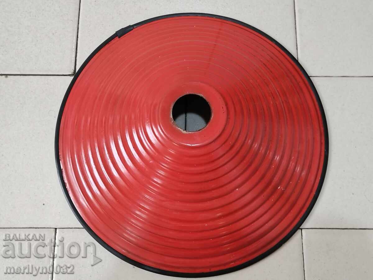 Auction Double-sided enameled reflector lamp reflector enamel 70s Auction Double-sided enameled reflector lamp reflector enamel 70s