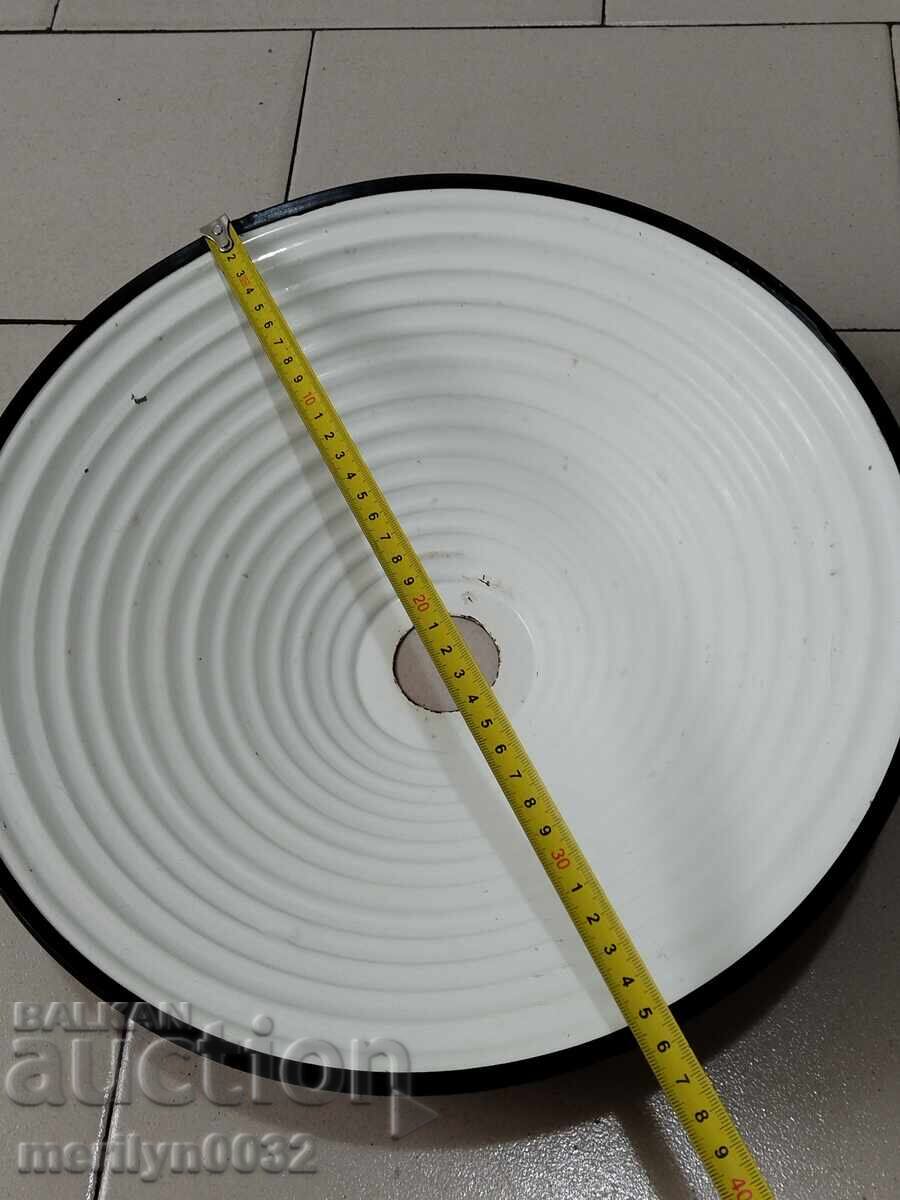 Double-sided enameled reflector lamp reflector enamel 70s - 5 Double-sided enameled reflector lamp reflector enamel 70s - 5