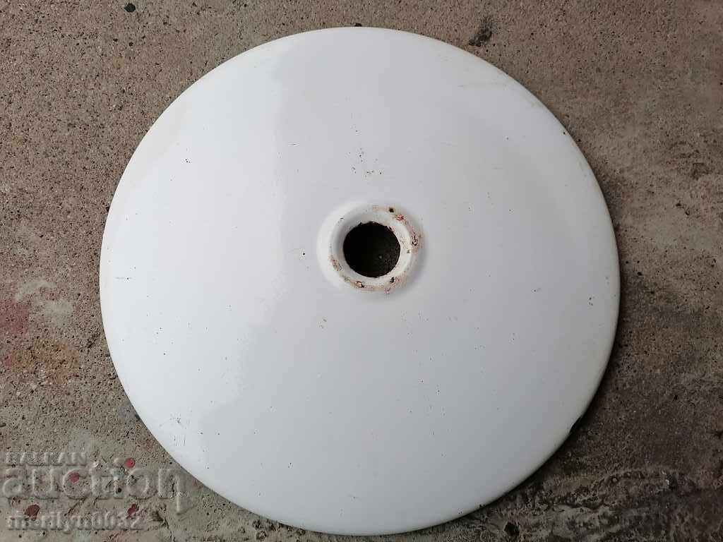 Licitație Bilaterale emailate lampă cu reflector reflector de smalț 40 l Licitație Bilaterale emailate lampă cu reflector reflector de smalț 40 l