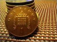 Новогодишно намаление Монета Великобритания 1 пени 2005