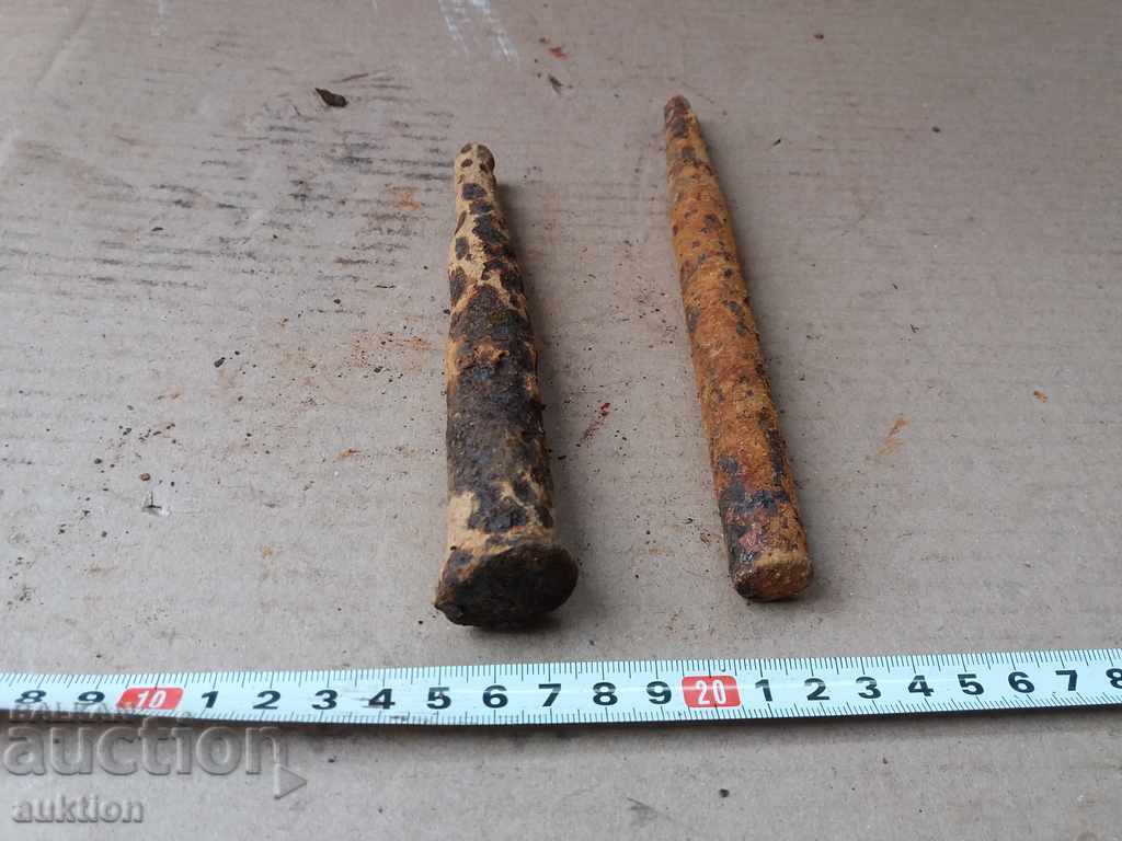 LOT OF TWO FORGED WEDGES, CUTTER - 5