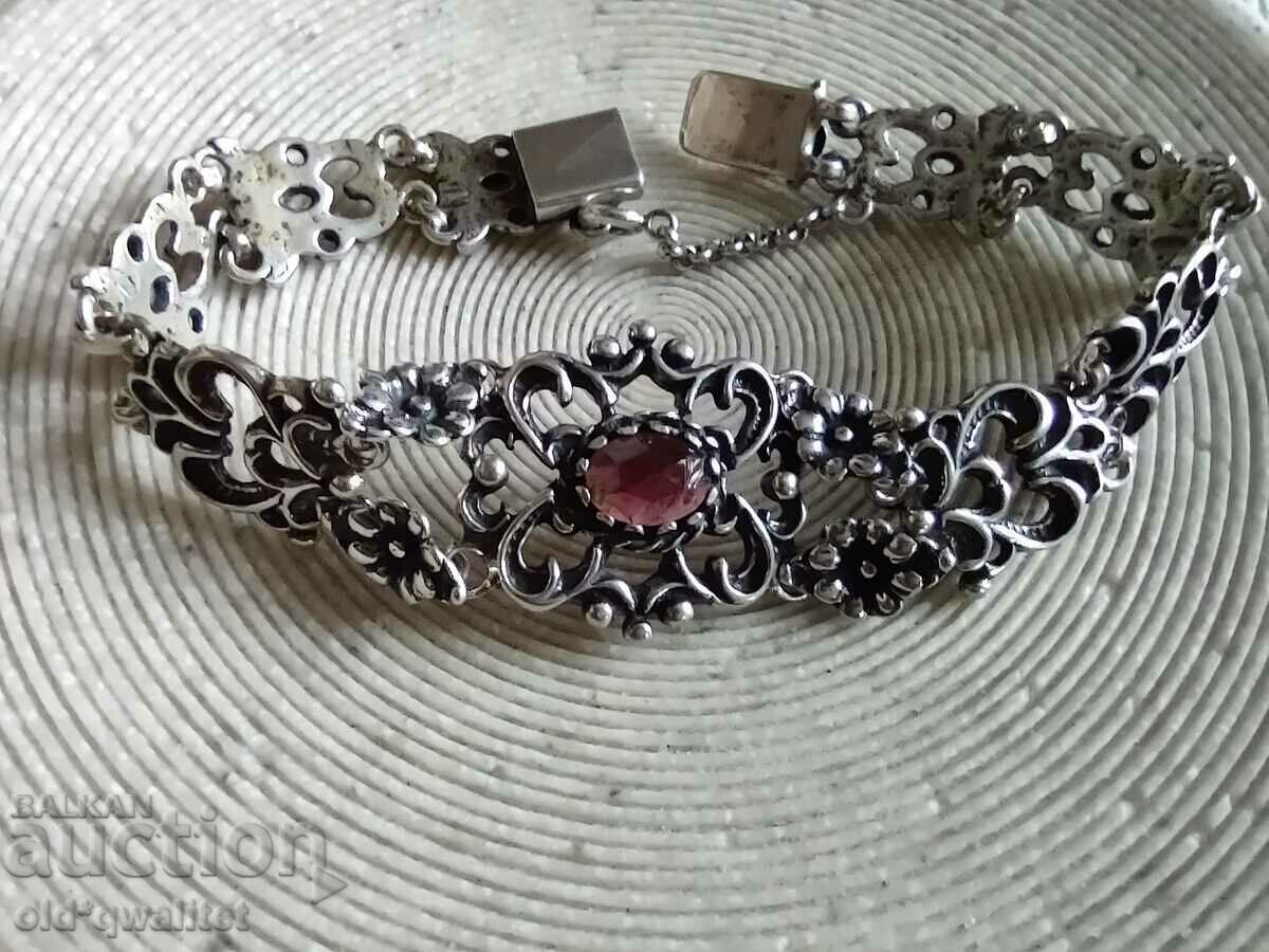 Silver BRACELET, necklace ALMANDINE Garnet, and silver 835 with price 797.00 BGN | € 407.50 Silver BRACELET, necklace ALMANDINE Garnet, and silver 835 with price 797.00 BGN | € 407.50