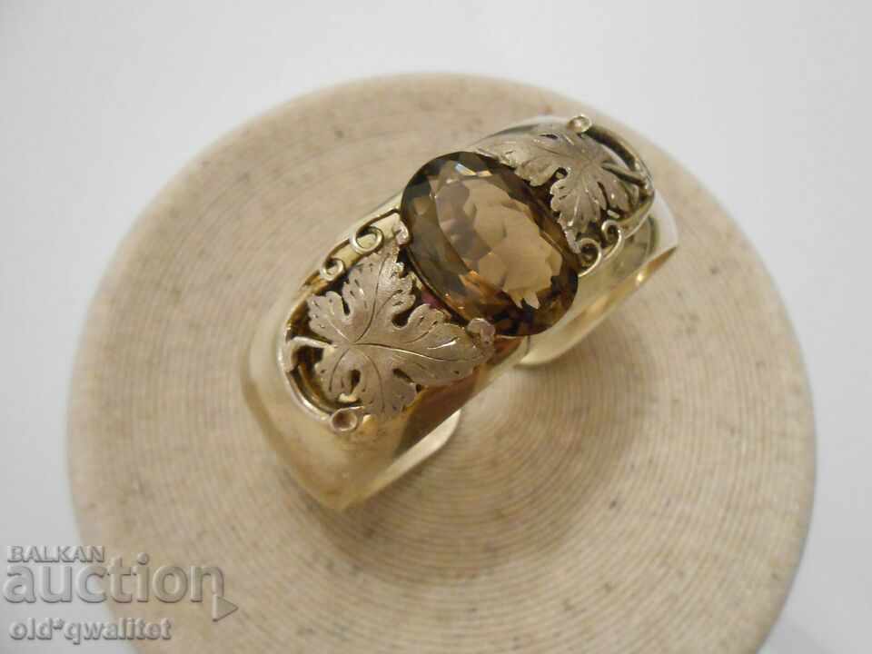 Masterful silver bracelet, Silver 835 with est. stone, stamps with price 497.00 BGN | € 254.11 Masterful silver bracelet, Silver 835 with est. stone, stamps with price 497.00 BGN | € 254.11