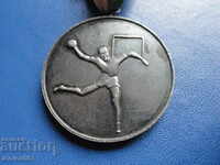 Medal with ribbon "CS of BSFS - Third place - Handball"