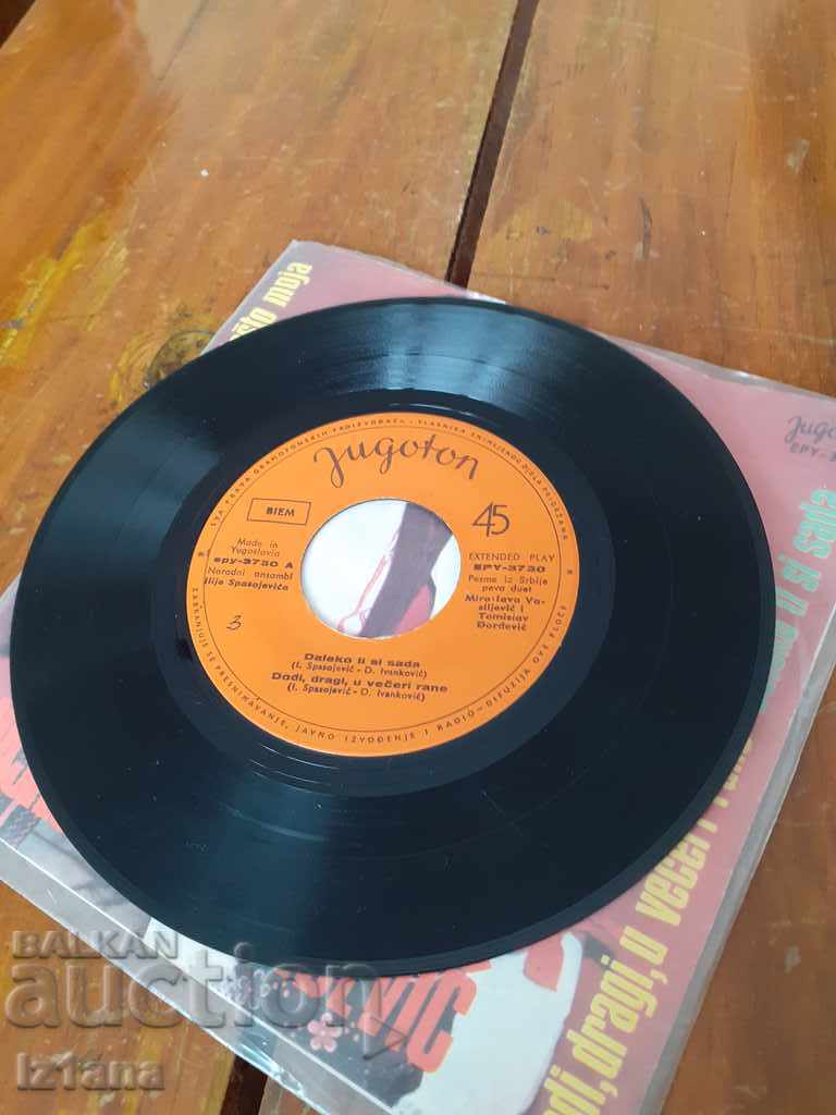Gramophone record Duet Vasiljevic Dordrvic - 5 Gramophone record Duet Vasiljevic Dordrvic - 5