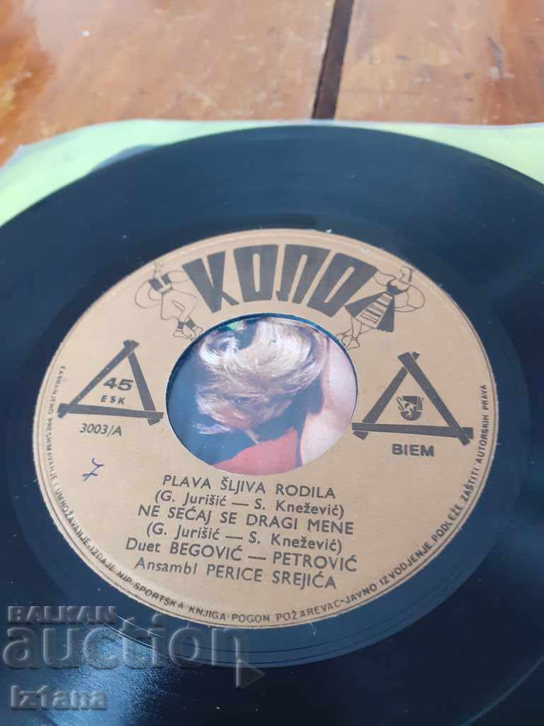 Delivery of Gramophone record Duet Begovic Petrovic Delivery of Gramophone record Duet Begovic Petrovic