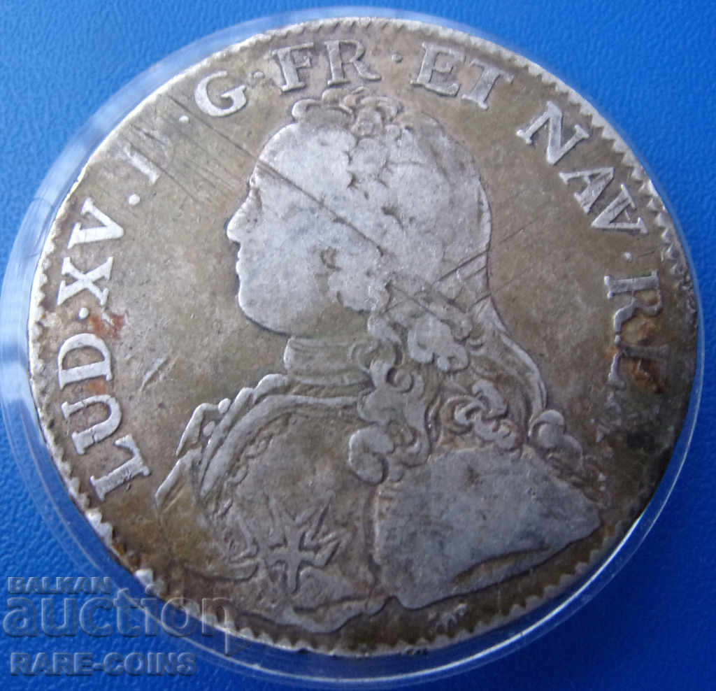 Γαλλία Louis XV 1 ECU 1729 σπάνιο πρωτότυπο με τιμή € 135.49 | 265.00 BGN Γαλλία Louis XV 1 ECU 1729 σπάνιο πρωτότυπο με τιμή € 135.49 | 265.00 BGN