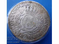 France Louis XV 1 ECU 1729 A Rare Original