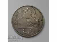 20 franci argint Belgia 1950 - monedă de argint