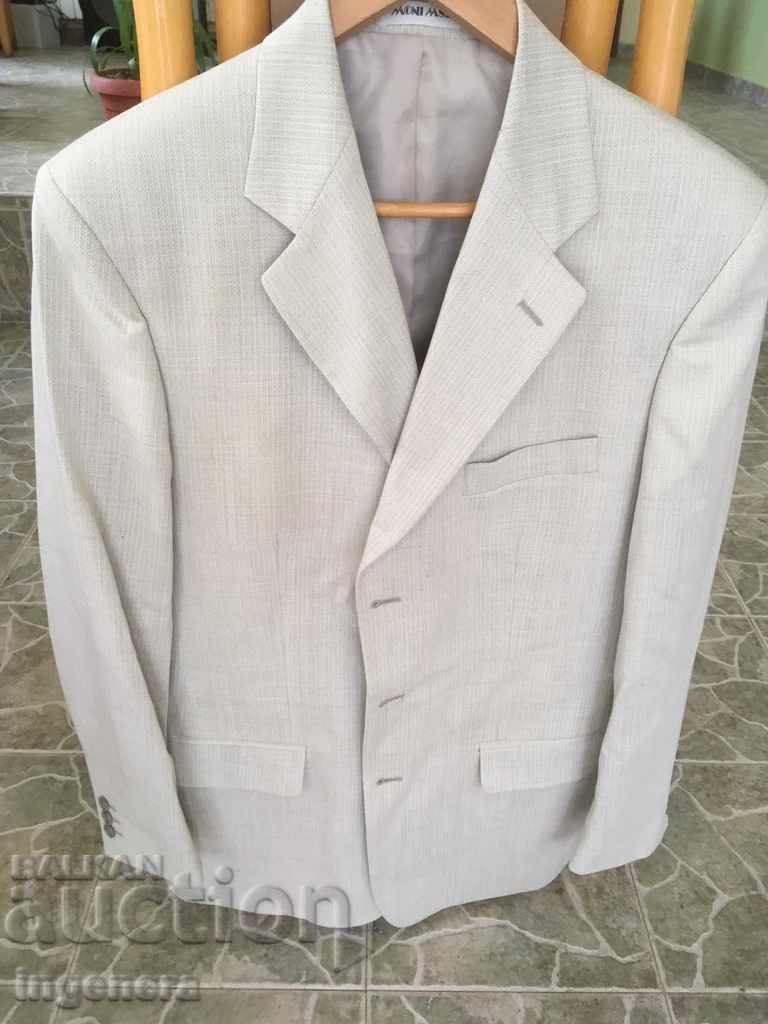 JACKET FROM FINE ELEGANT FABRIC FOR A YOUNG MAN 175-178 CM AND UP TO 83 KG with price 12.00 BGN | € 6.14 JACKET FROM FINE ELEGANT FABRIC FOR A YOUNG MAN 175-178 CM AND UP TO 83 KG with price 12.00 BGN | € 6.14