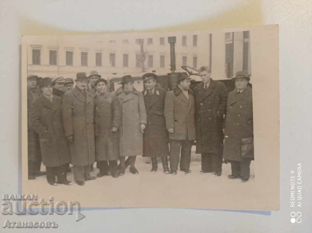 Fotografie veche Georgi Dimitrov Congresul din 1948