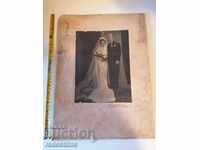 Fotografie pe carton B. Karastoianov 1940 Sofia