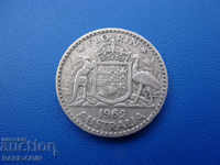 IX (4) Αυστραλία 1 Florin 1962 Silver