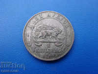 IX (14-1) British East Africa 1 Shilling 1946 SA Silver