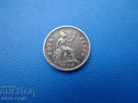 IX (18) England 4 Pennies 1854 Rare