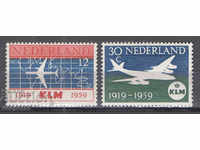 1959. Нидерландия. 40 год. на авиокомпания KLM.