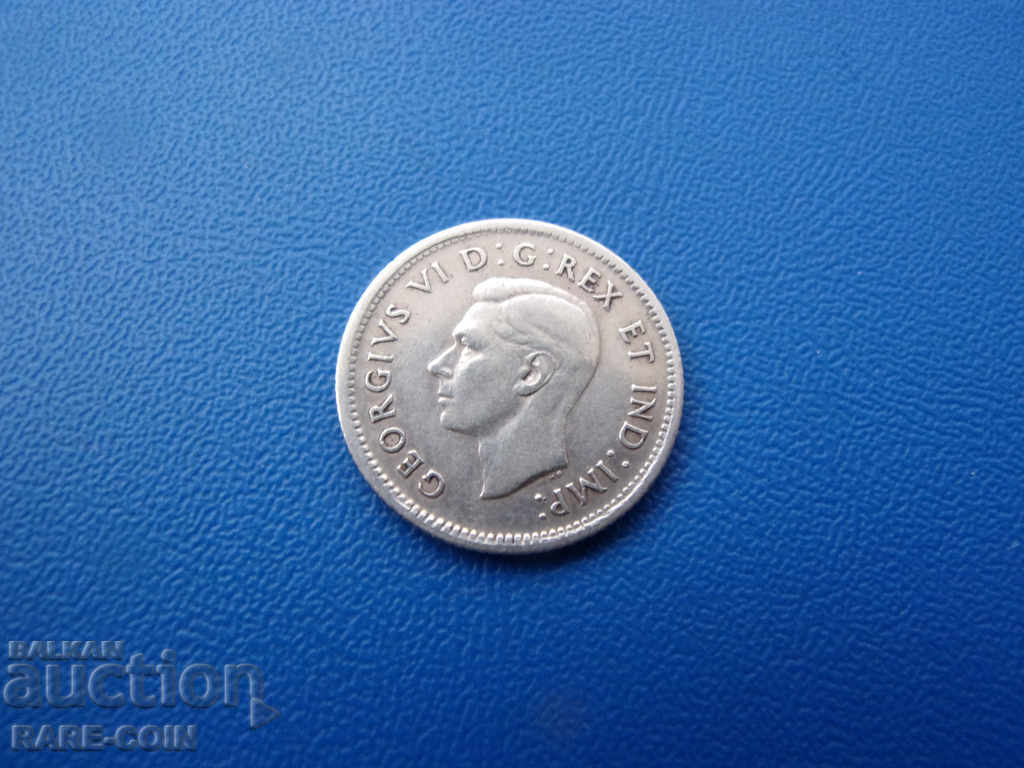 IX (42)  Канада  10  Цента  1940  Сребро с цена € 4.09 | 8.00 лв.