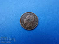 IX (59) Italia 1 Centesimo 1867 M Rare
