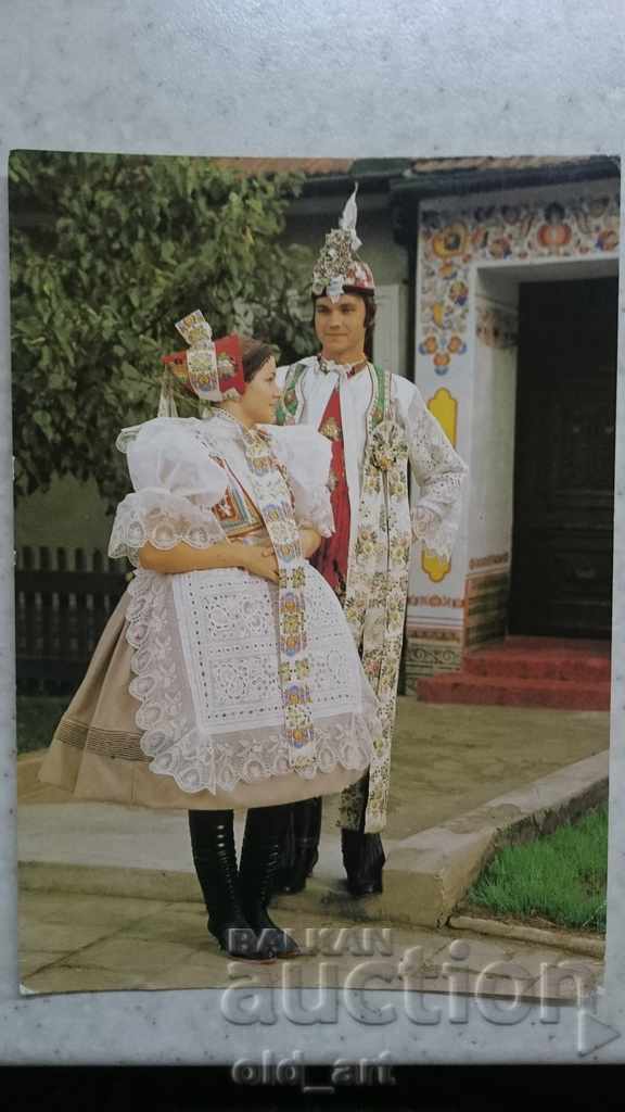 Καρτ ποστάλ - Λαϊκές φορεσιές, Τσεχοσλοβακία