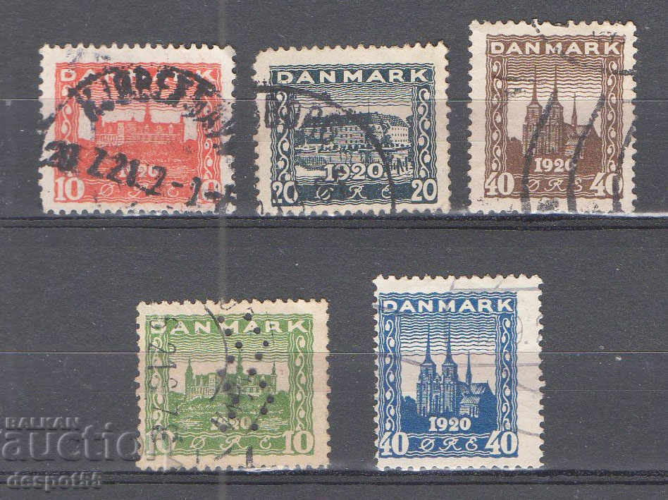 1920-21. Denmark. Connection with North Schleswig.