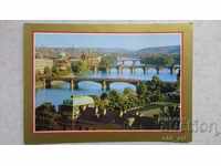 Postcard - Prague, Bridges