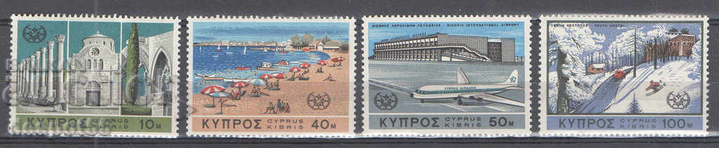 1967. Cipru. Turism.