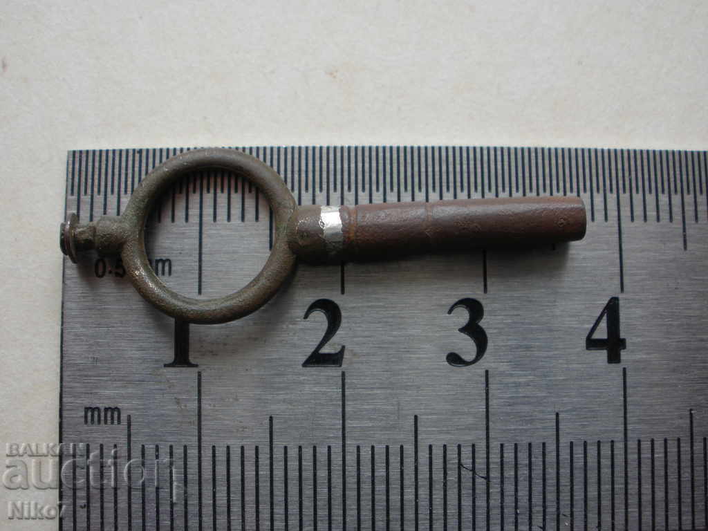 Παλαιό κλειδί για αντίκα τσέπης ρολόι - 7