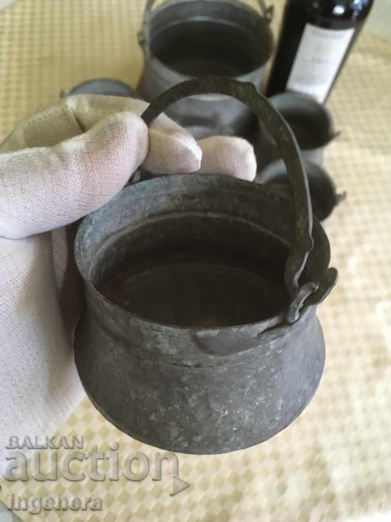 BOILER BOILER MINI BOILERS COPPER -7 PCS with price 285.00 BGN | € 145.72