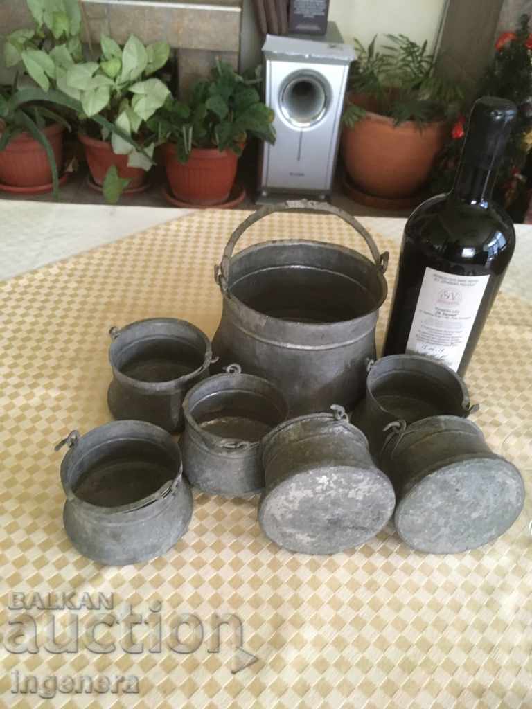 Delivery of BOILER BOILER MINI BOILERS COPPER -7 PCS